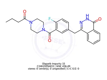Chemical structure of Olaparib Impurity 15