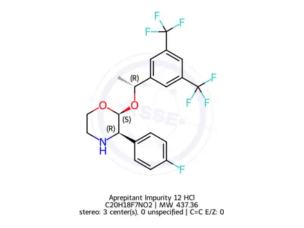 Chemical structure of Aprepitant Impurity 7