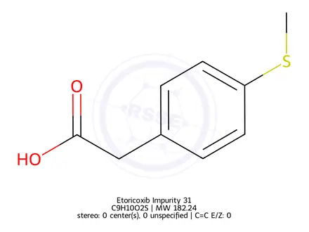 Chemical structure of Etoricoxib Impurity 31