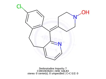 Chemical structure of Desloratadine Impurity 7