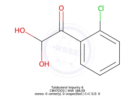 Chemical structure of Tulobuterol Impurity 6
