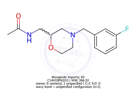 Chemical structure of Mosapride Impurity 42