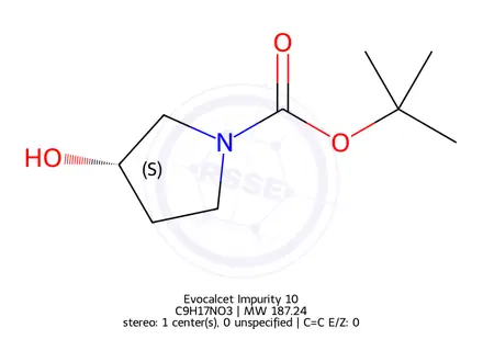 Chemical structure of Evocalcet Impurity 10