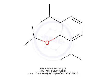 Chemical structure of Propofol EP Impurity G