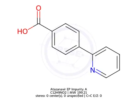 Chemical structure of Atazanavir EP Impurity A