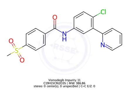 Chemical structure of Vismodegib Impurity 11