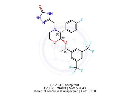 Chemical structure of Aprepitant Impurity 31
