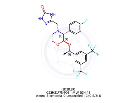 Chemical structure of Aprepitant Impurity 24