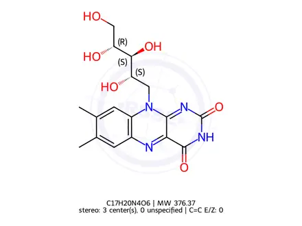 Chemical structure of Riboflavin Sodium Phosphate Impurity 4(Riboflavin Sodium Phosphate EP Impurity D)
