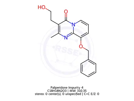 Chemical structure of Paliperidone Impurity 4