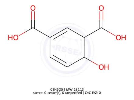 Chemical structure of Acetylsalicylic Acid EP Impurity B