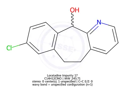 Chemical structure of Loratadine Impurity 32