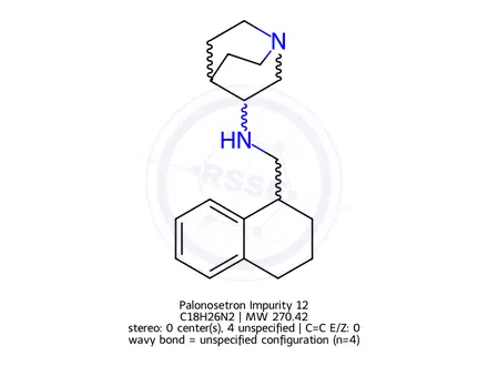 Chemical structure of Palonosetron Impurity 12