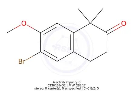 Chemical structure of Alectinib Impurity 6