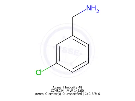 Chemical structure of Avanafil Impurity 48