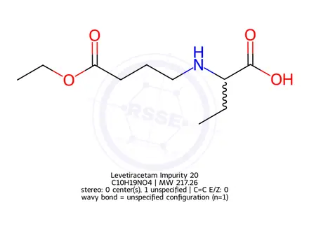Chemical structure of Levetiracetam Impurity 20