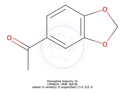 Chemical structure of Paroxetine Impurity 15