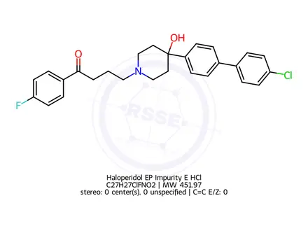 Chemical structure of Haloperidol EP Impurity E