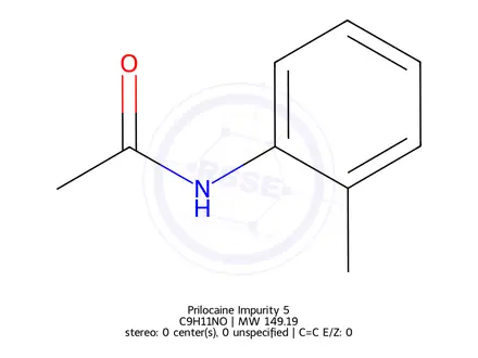 Chemical structure of Prilocaine Impurity 5