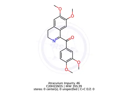 Chemical structure of Atracurium Impurity 46