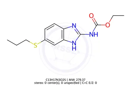 Chemical structure of Albendazole impurity 29