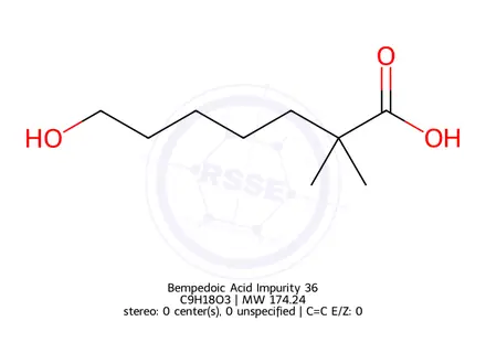 Chemical structure of Bempedoic Acid Impurity 36