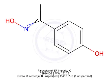 Chemical structure of Paracetamol EP Impurity G