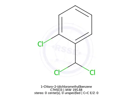 Chemical structure of 1-Chloro-2-(dichloromethyl)benzene