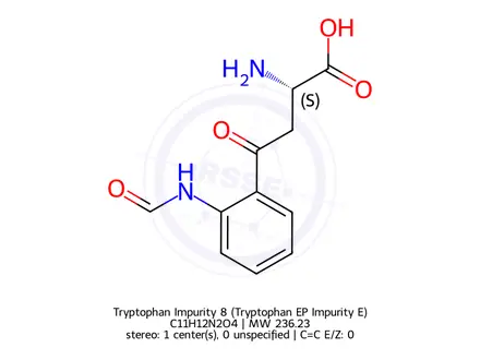 Chemical structure of Tryptophan Impurity 8 (Tryptophan EP Impurity E)