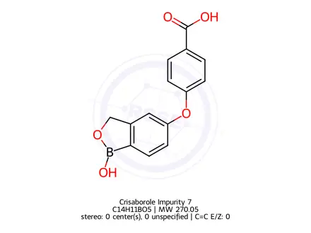 Chemical structure of Crisaborole Impurity 7