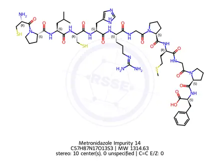 Chemical structure of Metronidazole Impurity 14