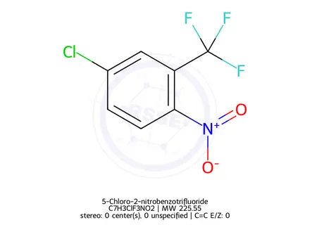 Chemical structure of 5-Chloro-2-nitrobenzotrifluoride