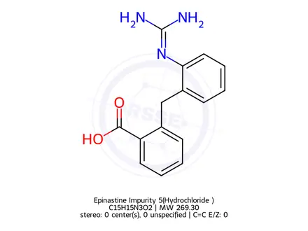 Chemical structure of Epinastine Impurity 5(Hydrochloride )