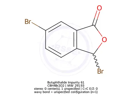 Chemical structure of Butyphthalide Impurity 61