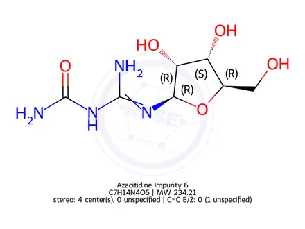 Chemical structure of Azacitidine Impurity 28