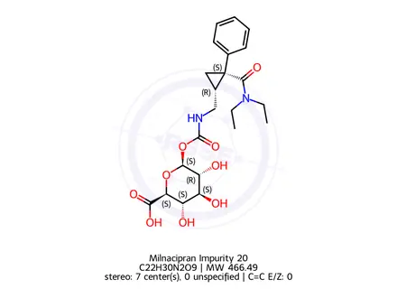 Chemical structure of Milnacipran Impurity 20