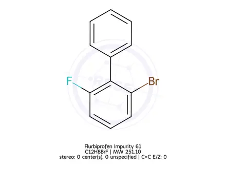 Chemical structure of Flurbiprofen Impurity 61
