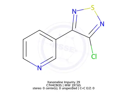 Chemical structure of Xanomeline Impurity 29