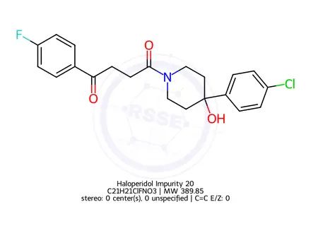 Chemical structure of Haloperidol Impurity 20