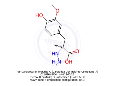 Chemical structure of Carbidopa Impurity 15