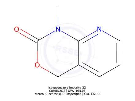 Chemical structure of Isavuconazole Impurity 33