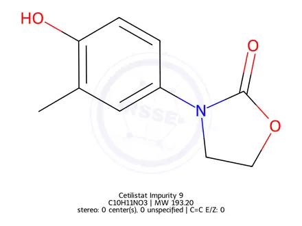Chemical structure of Cetilistat Impurity 9