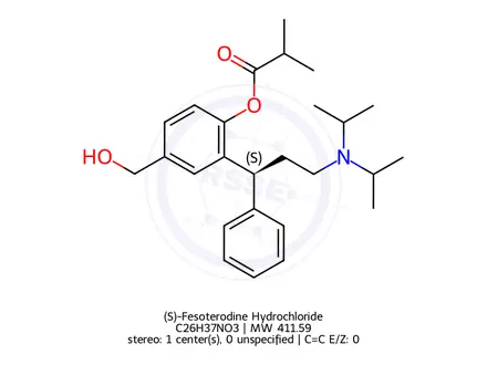 Chemical structure of Fesoterodine Impurity 4