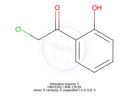 Chemical structure of Adrenaline Impurity 5