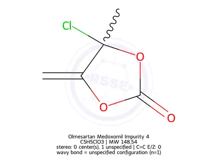 Chemical structure of Olmesartan Medoxomil Impurity 4