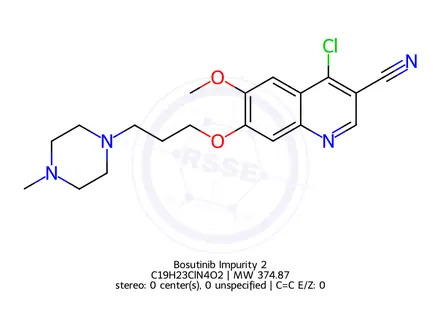 Chemical structure of Bosutinib Impurity 2