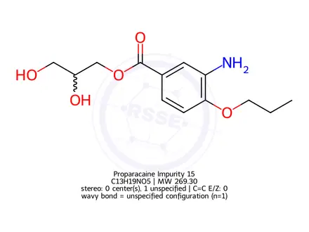 Chemical structure of Proparacaine Impurity 15