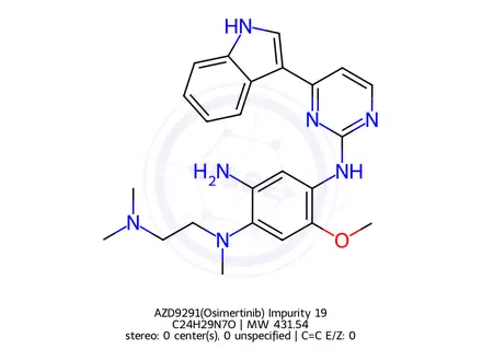 Chemical structure of AZD9291(Osimertinib) Impurity 19