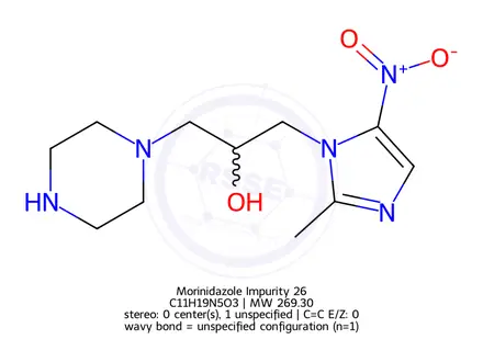 Chemical structure of Morinidazole Impurity 26