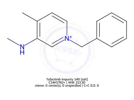 Chemical structure of Tofacitinib Impurity 140 (Bromide)